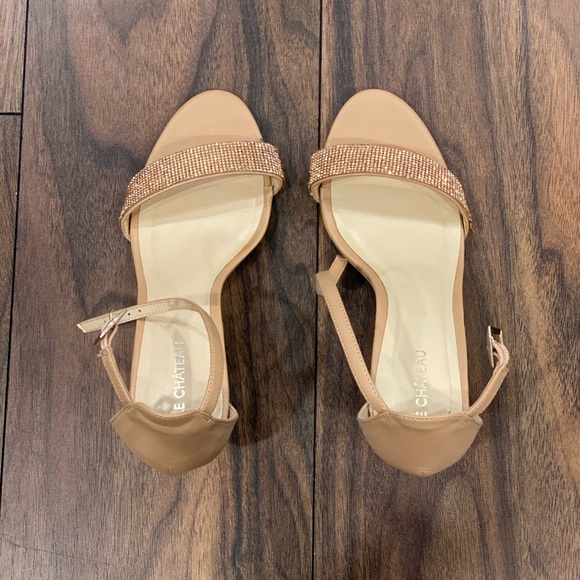 le chateau | Shoes | Rose Gold Heels 